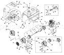 Part Location Diagram of 188047 Briggs and Stratton Engine Manual Briggs 10HP